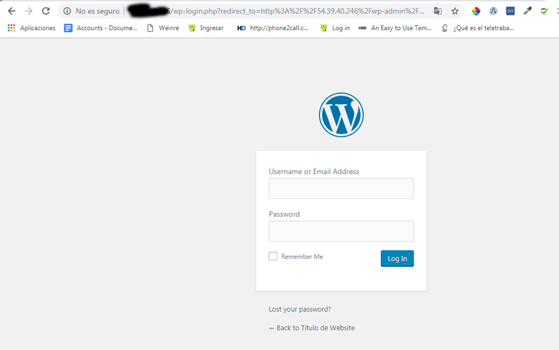 cambiar IP a Wordpress con mysql base de datos solucionado