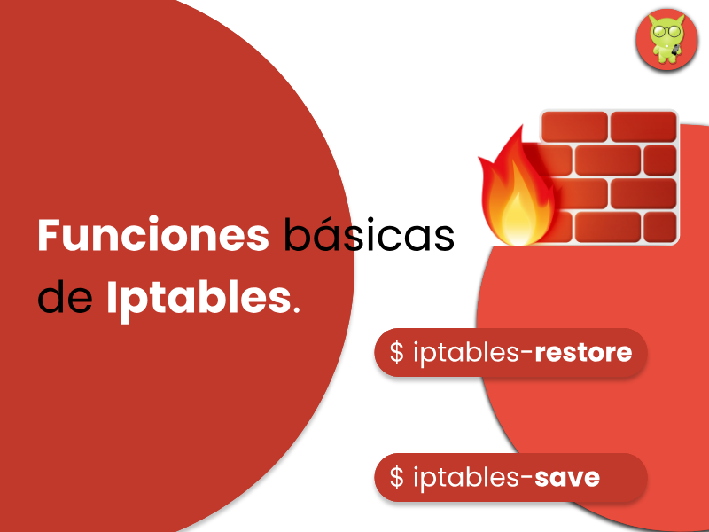 funciones basicas en iptables linux debian ubuntu fedora